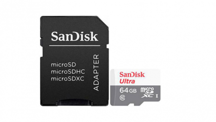 Набор Консоль Nintendo Switch Lite 32GB Grey Новый  + Карта Памяти SanDisk microSDXC + SD ADAPTER 64GB - Retromagaz, image 5