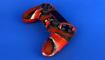 Чехол Силиконовый RMC PlayStation 4 Red Black Новый - Retromagaz, image 2