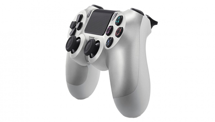 Геймпад Беспроводной RMC PlayStation 4 DoubleShock 4 Silver Новый - Retromagaz, image 1