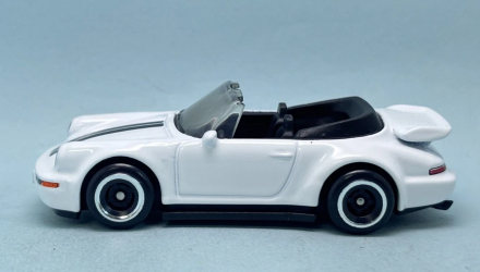 Машинка Базовая Hot Wheels Porsche 911 Turbo Cabriolet Drop Tops 1:64 JJJ22 White - Retromagaz, image 2