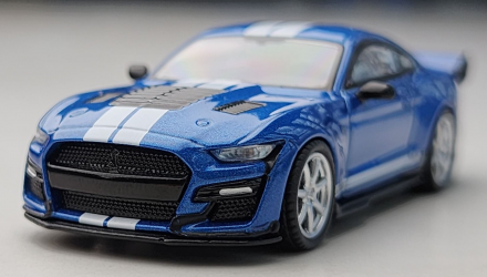 Машинка Premium MINI GT Shelby GT500 1:64 Blue - Retromagaz, image 1