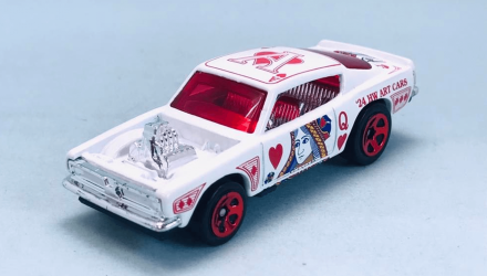 Тематическая Машинка Hot Wheels King Kuda Art Cars 1:64 HTB77 White - Retromagaz, image 2