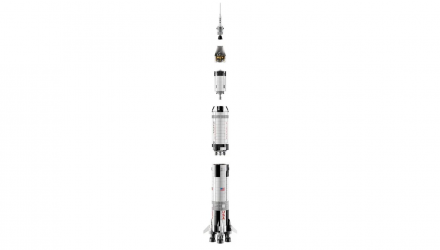 Конструктор Lego NASA Apollo Saturn V Ideas 92176 Новый - Retromagaz, image 3
