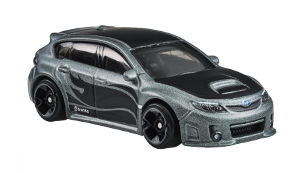 Тематическая Машинка Hot Wheels Subaru WRX STI Compact Kings 1:64 JKX59 Grey - Retromagaz, image 3