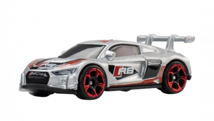 Тематическая Машинка Hot Wheels Audi R8 LMS Audi Series 1:64 JKY16 Silver - Retromagaz, image 1