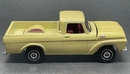 Тематическая Машинка Matchbox 1963 Ford F-100 Moving Parts 1:64 FWD28/HLG02 Tan - Retromagaz, image 4