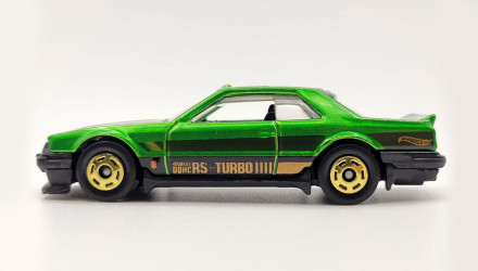 Тематична Машинка Hot Wheels Nissan Skyline RS (KDR30) The Hot Ones 1:64 JKX42 Green - Retromagaz, image 3