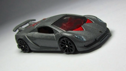 Машинка Базова Hot Wheels Lamborghini Sesto Elemento Need for Speed City 1:64 BFF92 Grey - Retromagaz, image 5