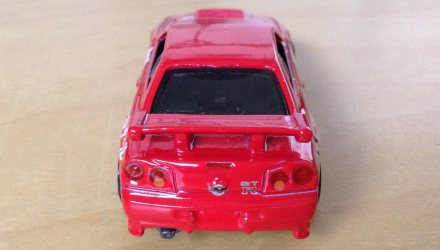 Машинка Базова Hot Wheels Nissan Skyline GT-R (R34) Need for Speed Nightburnerz 1:64 DHP63 Red - Retromagaz, image 6