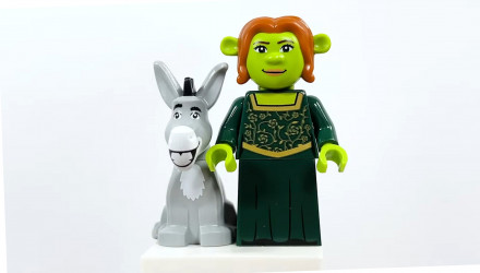 Набор Шрек Вся Серия Shrek colshr 71053 (Thelonious + Puss in Boots + Gingy + Shrek + Dragon + Fiona and Donkey + Pinocchio + Big Bad Wolf + Lord Farquaad + Godmother + Prince Charming) - Retromagaz, image 2