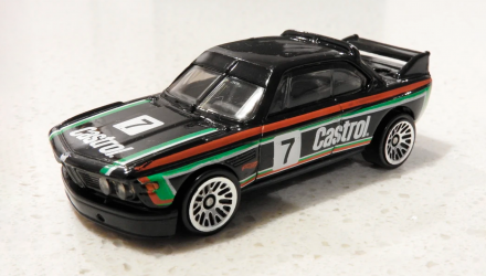 Машинка Базова Hot Wheels '73 BMW 3.0 CSL Race Car Speed Graphics 1:64 DTX60 Black - Retromagaz, image 2