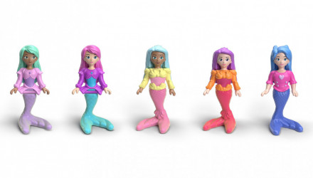 Набір Шоколадне Яйце 4шт Kinder Surprise Русалоньки 20g - Retromagaz, image 1