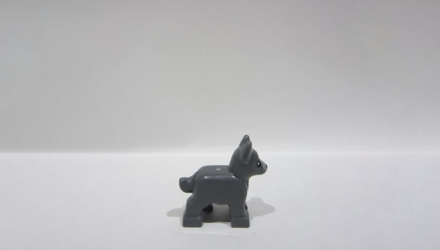Фигурка Lego Земля Dog Alsatian German Shepherd Puppy Animals 2889pb02 6483299 Dark Bluish Grey Б/У - Retromagaz, image 3