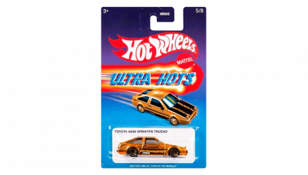 Тематическая Машинка Hot Wheels Toyota AE86 Sprinter Trueno Ultra Hots 1:64 HDG52/HRX12 Orange - Retromagaz, image 5