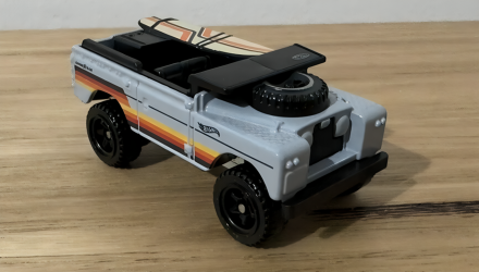 Машинка Базова Hot Wheels Land Rover Series II Hot Trucks 1:64 HTC32 Grey - Retromagaz, image 1