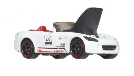 Тематическая Машинка Matchbox 2004 Honda S2000 Moving Parts 1:64 JHV63 White - Retromagaz, image 4