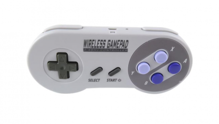 Геймпад Бездротовий RMC SNES Classic Mini Switch PC Android Grey Blue Новий - Retromagaz, image 3