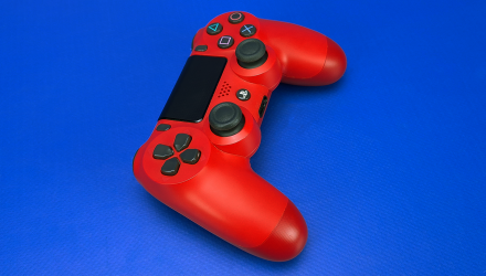 Геймпад Бездротовий Sony PlayStation 4 DualShock 4 Version 2 Magma Red Б/У - Retromagaz, image 1