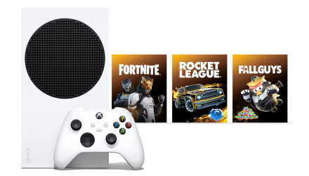 Консоль Microsoft Xbox Series S Fortnite + Rocket League + FallGuys Bundle 512GB White Новий - Retromagaz, image 3