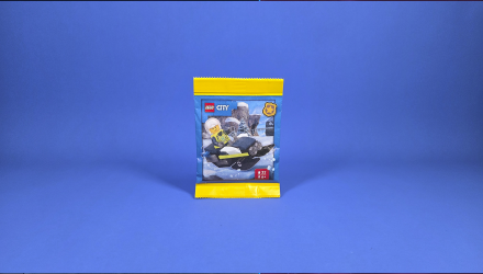Конструктор Lego Police Officer with Snowmobile Paper Bag City L0002220 cty1967 Новый - Retromagaz, image 1