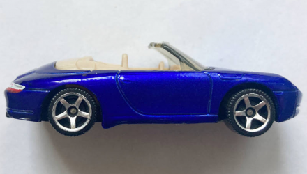 Тематическая Машинка Matchbox Porsche 911 Carrera Cabriolet Germany 1:64 GWL49/HPC63 Blue - Retromagaz, image 3