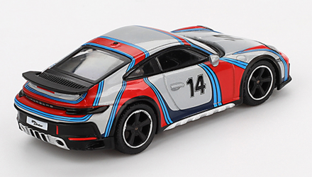 Машинка Premium MINI GT Porsche 911 Dakar 1:64 MGT00964-CH Grey - Retromagaz, image 3