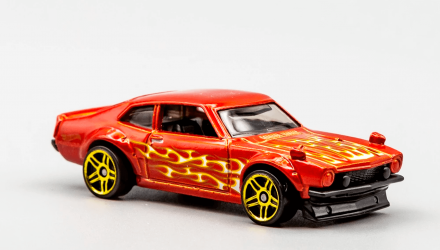 Машинка Базовая Hot Wheels Custom Ford Maverick Flames 1:64 GHF52 Red - Retromagaz, image 2