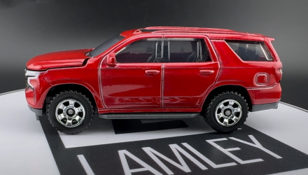 Тематическая Машинка Matchbox Chevy Tahoe Moving Parts 1:64 FWD28/HVN17 Red - Retromagaz, image 4