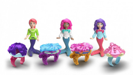 Набір Шоколадне Яйце 4шт Kinder Surprise Русалоньки 20g - Retromagaz, image 3
