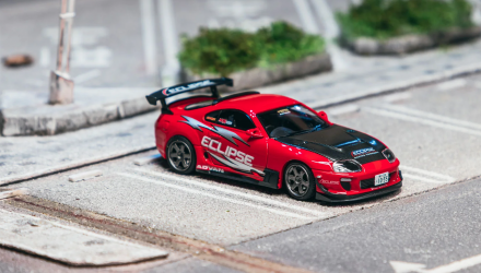 Машинка Premium Tarmac Works Х Ignition Model Toyota Supra (JZA80) RZ Red - Ignition Model - Tarmac Special Edition 1:64 IG3841 Red - Retromagaz, image 1