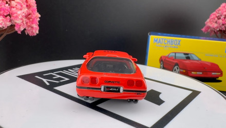 Машинка Premium Matchbox 1990 Chevy Corvette ZR1 Collectors 1:64 JJV94 Red - Retromagaz, image 5