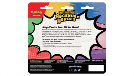 Картки Коллекционная Игра Pokemon Mega Evolution - Ascended Heroes Tech Sticker Collection - Retromagaz, image 4