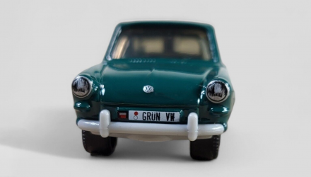 Тематическая Машинка Matchbox 1965 Volkswagen 1600 TL Fastback Moving Parts 1:64 FWD28/HVN19 Green - Retromagaz, image 5