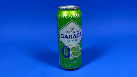 Пиво Безалкогольное Garage Seth & Riley's Fun Zero 0% Lime 500ml - Retromagaz, image 1