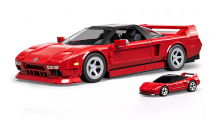 Конструктор Hot Wheels Brick Shop Acura NSX 876 деталей JFT17 Red - Retromagaz, image 2