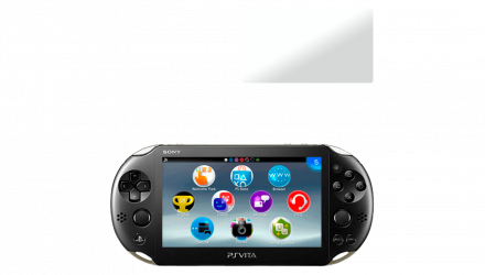 Набор Консоль Sony PlayStation Vita Slim Модифицированная 64GB Black + 5 Встроенных Игр Б/У  + Чехол Мягкий RMC Новый + Стекло  Trans Clear - Retromagaz, image 1