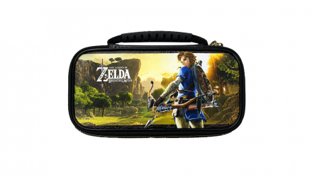 Чехол Твердый Nintendo Switch OLED Model Legend of Zelda: Breath of the Wild Black Новый - Retromagaz, image 1