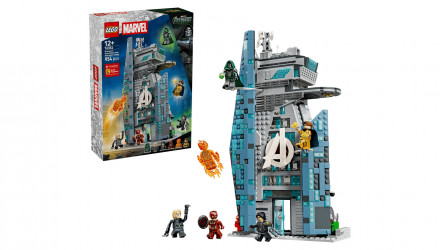 Конструктор Lego Месники: Судний День: Нова Вежа Месників Super Heroes 76352 Новий - Retromagaz, image 1