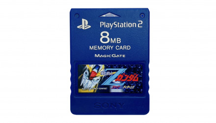 Карта Памяти Sony PlayStation 2 SCPH-10020 Mobile Suit Zeta Gundam AEG vs. Titans Limited Edition 8MB Dark Blue Б/У - Retromagaz, image 1