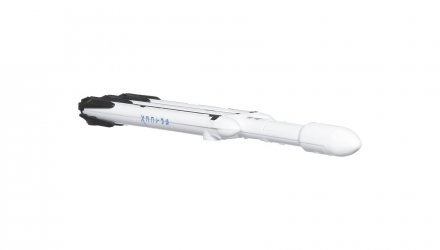 Тематическая Машинка Matchbox SpaceX Falcon Heavy Sky Busters 1:64 HHT34/HHT44 White - Retromagaz, image 2