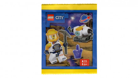 Конструктор Lego Astronaut with Robot City 952405 cty1762 Новый - Retromagaz, image 1