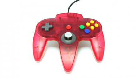 Геймпад Nintendo N64 NUS-005 White Clear Red 1.9m Б/У - Retromagaz, image 2