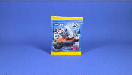 Конструктор Lego Фігурка Arctic Explorer with Snowmobile Paper Bag City 952512 cty1938 Новий - Retromagaz, image 1