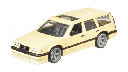 Машинка Premium Hot Wheels Volvo 850 Estate Fast Wagons 1:64 GRJ67 Yellow - Retromagaz, image 2