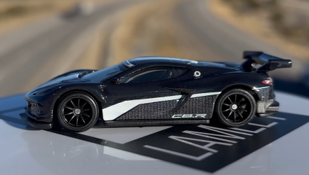 Машинка Premium Hot Wheels Corvette C8.R Chase American Scene 1:64 HCK06 Black - Retromagaz, image 3