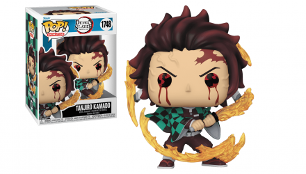 Фигурка FUNKO POP! Клинок Рассекающий Демонов Тандзиро Камадо Demon Slayer Tanjiro Kamado Sun Breathing 116mm 1748 80334 - Retromagaz, image 3