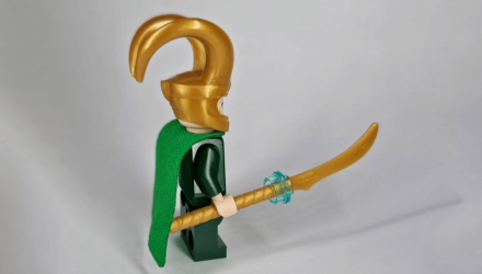 Конструктор Lego Фигурка Loki Spongy Cape Foil Pack Super Heroes 242211 sh0644 Новый - Retromagaz, image 3