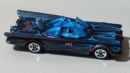 Машинка Базова Hot Wheels Muscle Bound / Dodge Charger / Merc / Batmobile / The Bat DC Batman 1:64 HLY68 Black 5шт - Retromagaz, image 5