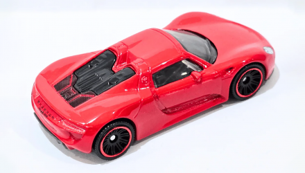 Машинка Велике Місто Matchbox Porsche 918 Spyder Showroom 1:64 JBR80 Red - Retromagaz, image 4