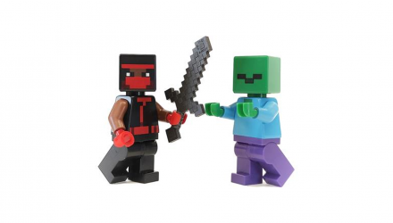 Конструктор Lego Фигурка Hero with Zombie and TNT Launcher Minecraft 662510 Новый - Retromagaz, image 1